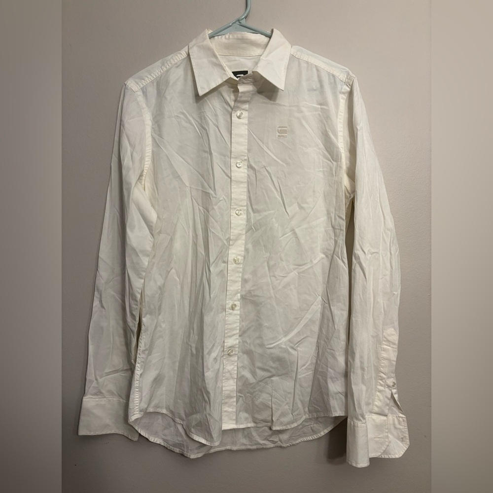 G-Star Crisp White Dress Shirt